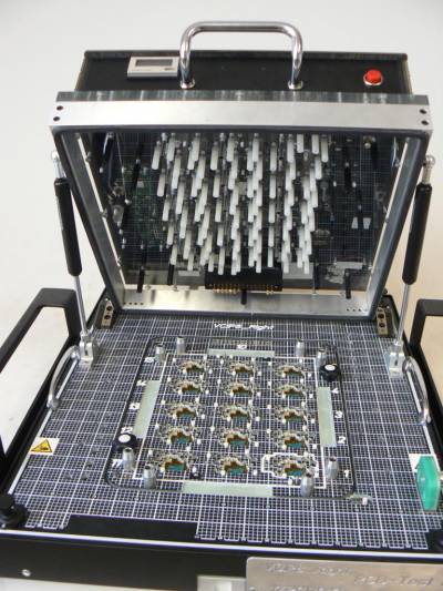 PCB-Test Probe Access Plate makes debugging