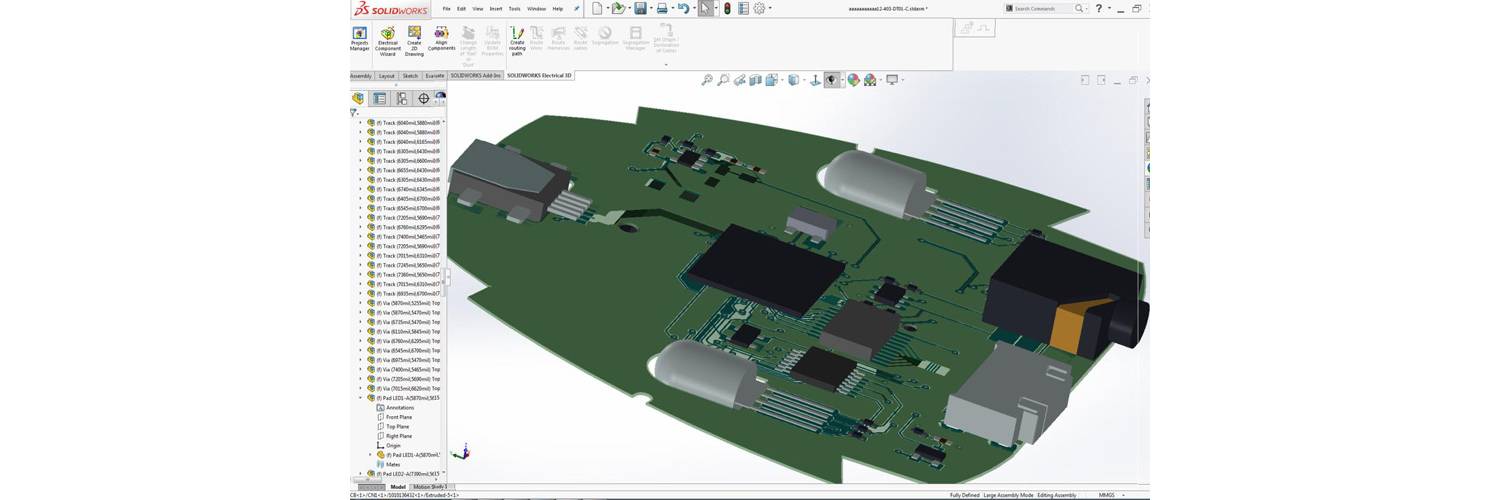 Solidworks pcb. Parasolid. Parasolid CAD. Test PCB Design.
